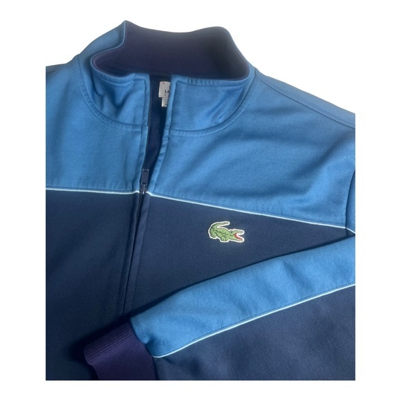 Lacoste Other - VTG‎ Mens Lacoste Men's Warm Up Jacket Full Zip  Large Crocodile Logo 2XL